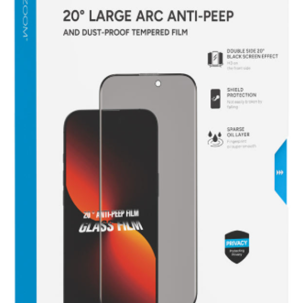 Kuzoom  20° Privacy Tempered Glass